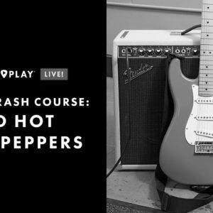 Crash Course: Crimson Hot Chili Peppers |  Be taught Songs, Techniques & Tones |  Fender Play LIVE |  fender
