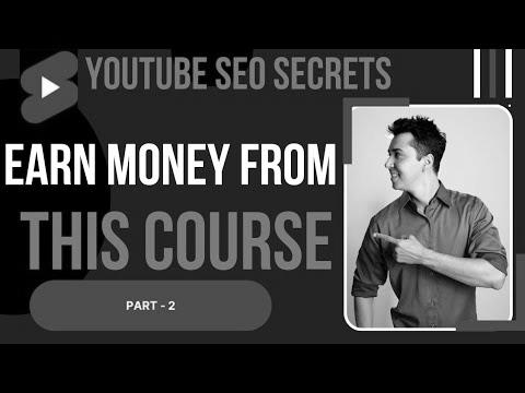 earn a living on-line with the assistance of YouTube SEO"100% actual free video course 2022 – Half – 2
