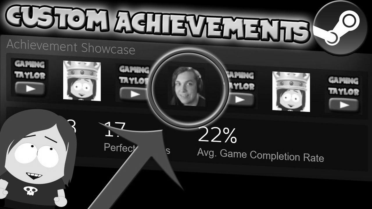 Learn how to Create Customized Achievements on Steam ||  Achievement showcase