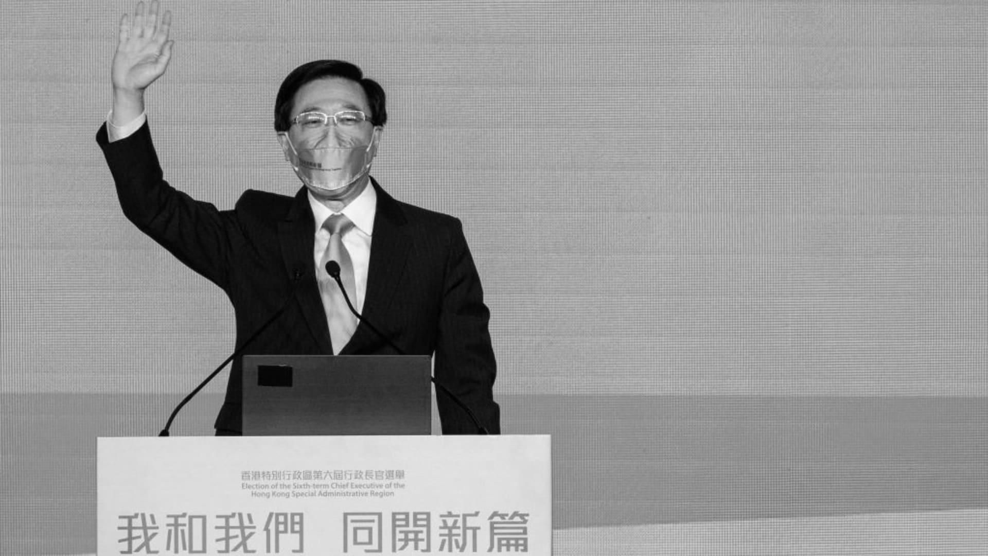 Hong Kong’s next Chief Executive will be Beijing loyalist John Lee