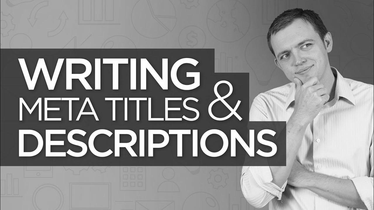 Writing Meta Title & Meta Description: search engine optimisation for Beginners Tutorial