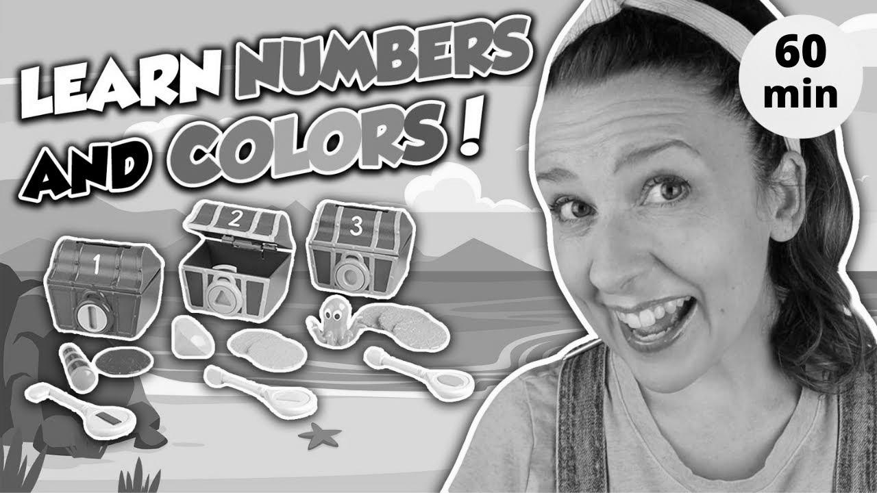 Be taught Numbers, Colors, Counting and Shapes with Ms Rachel |  Learning Videos for Toddlers in English