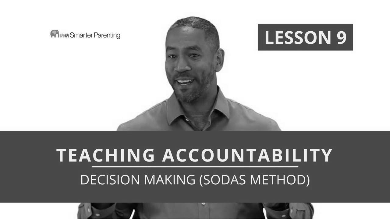 Help kids make good decisions |  Decision Making ability (SODAS Method)