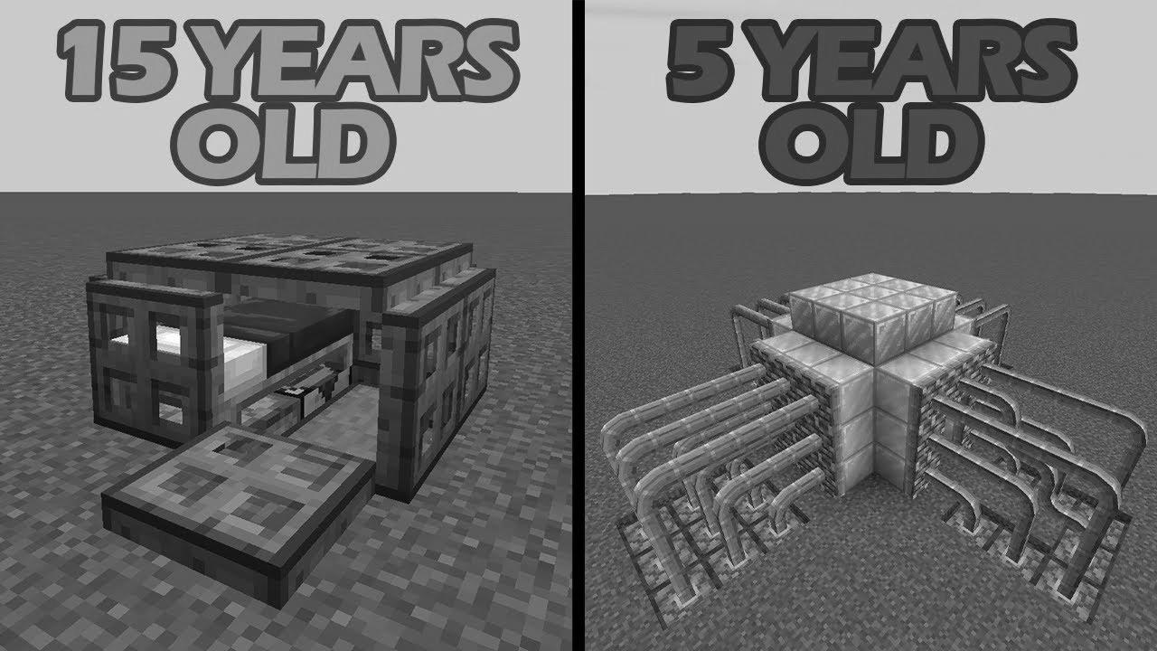 how to build house at completely different ages