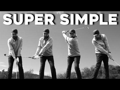 How to swing a golf club (simple means)