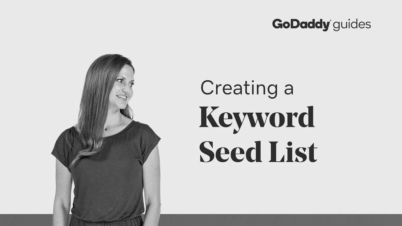  Create an search engine marketing Keyword Seed Record