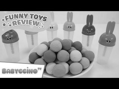 Babyccino Funny Toys Assessment Episode 9 – Be taught Colours Rainbow Ice Cream & Kinetic Sand