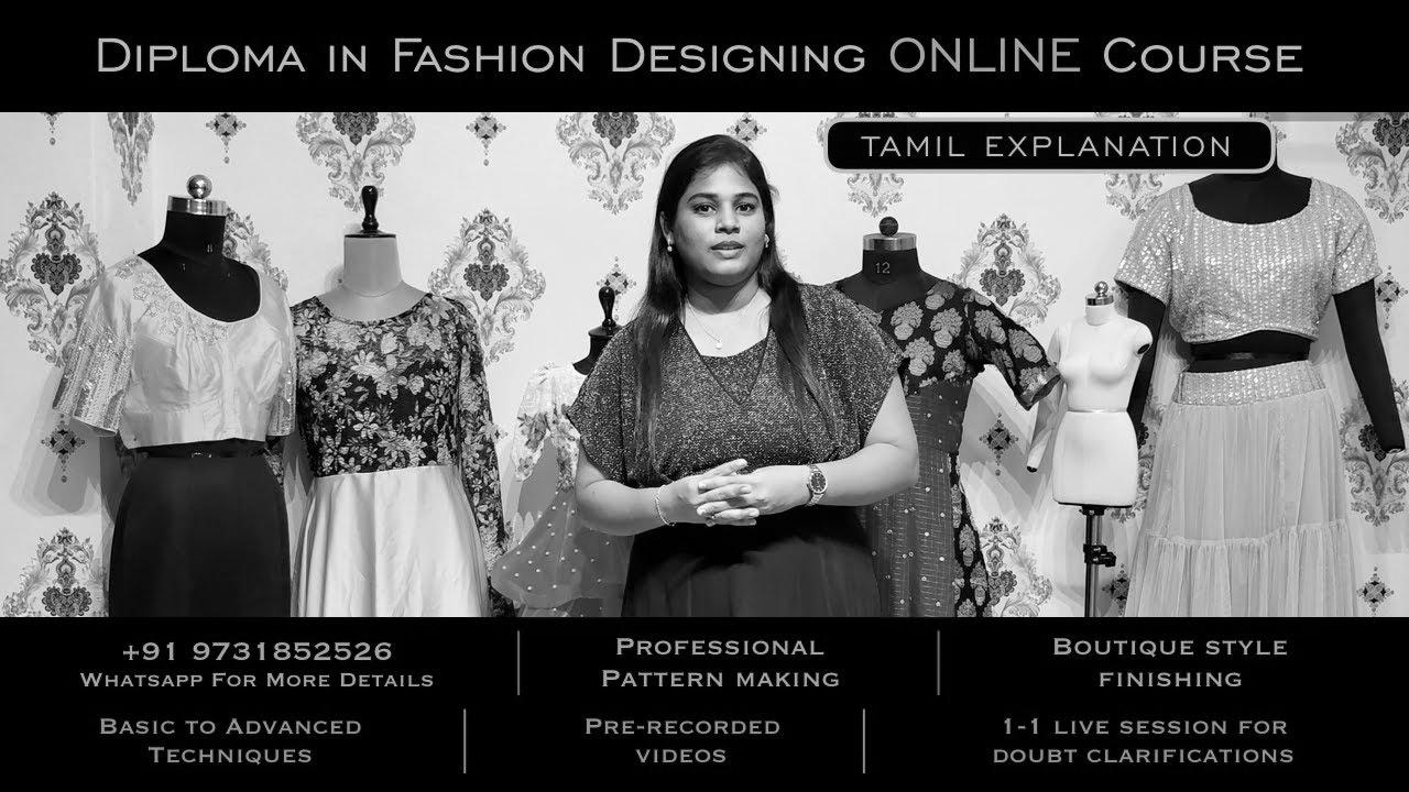Learn Vogue Design Online Course |  Complete Tamil briefing