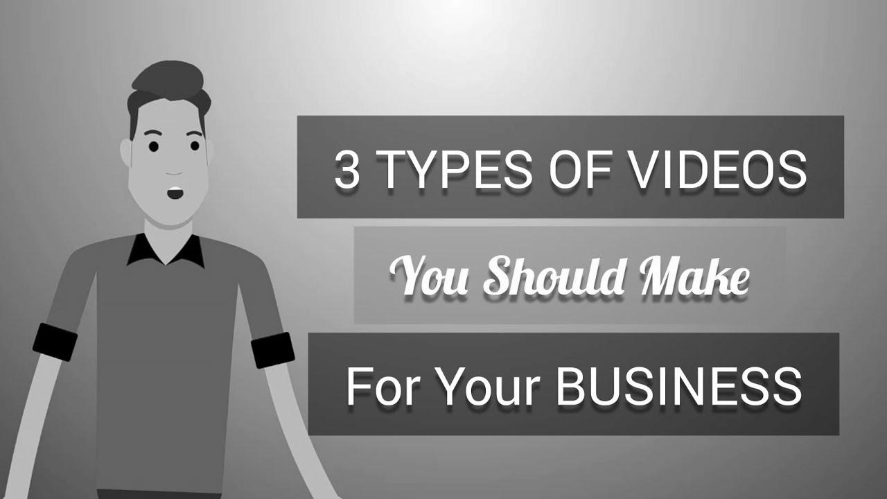 3 Sorts of Videos You Should Make For Your Business |  Smart search engine marketing content material