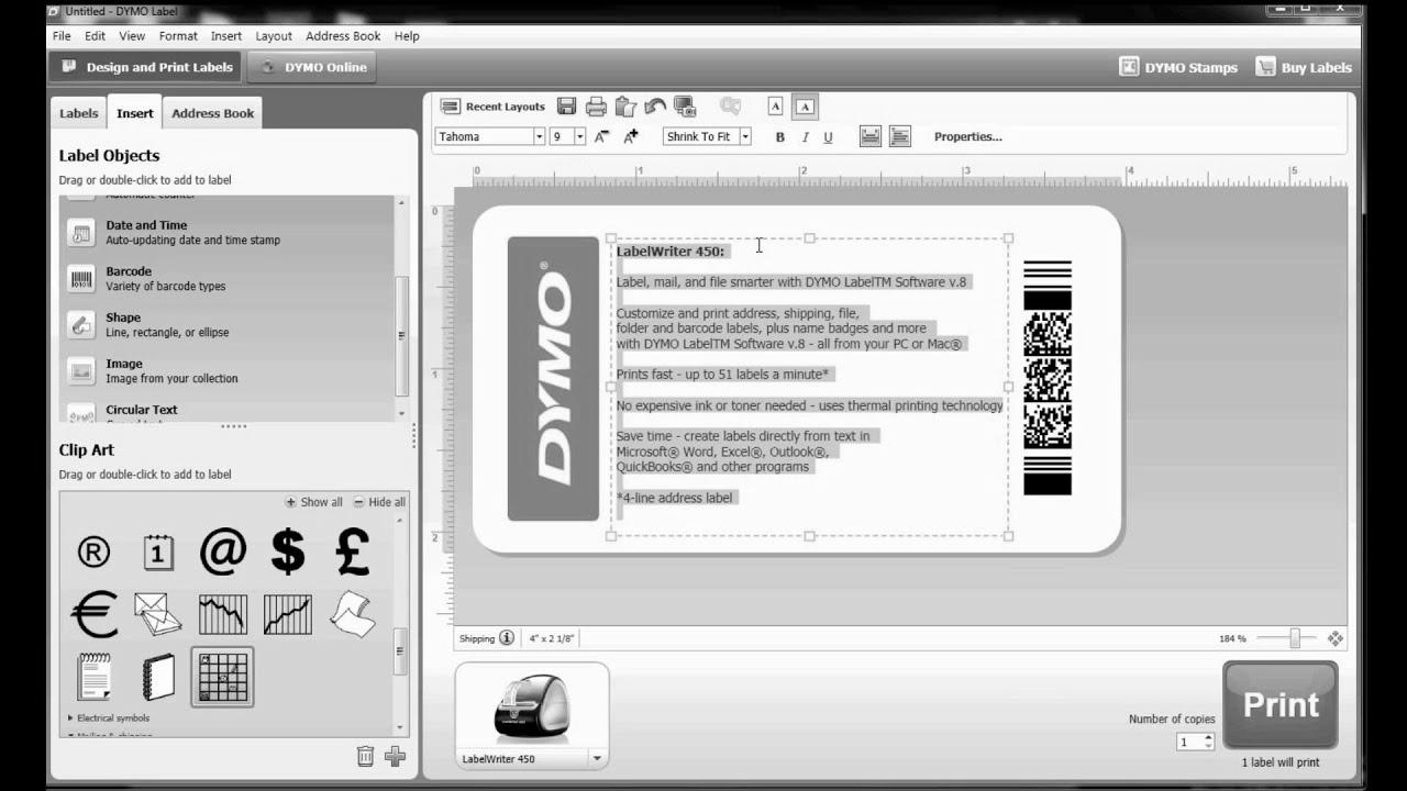 How one can build your individual label template in DYMO Label Software program?